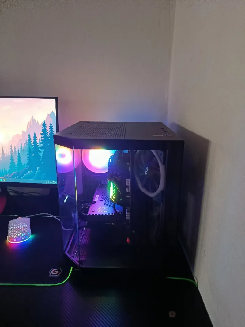 PC Gaming RTX 3060Ti Ryzen 5 5600T 16GB RAM afbeelding 2