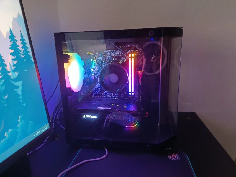 PC Gaming RTX 3060Ti Ryzen 5 5600T 16GB RAM afbeelding 3