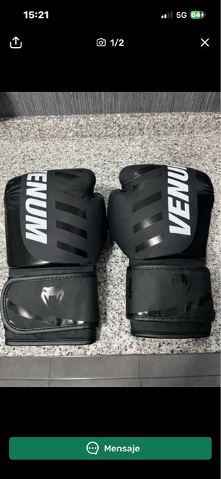 Guantes de Boxeo VENUM Negros