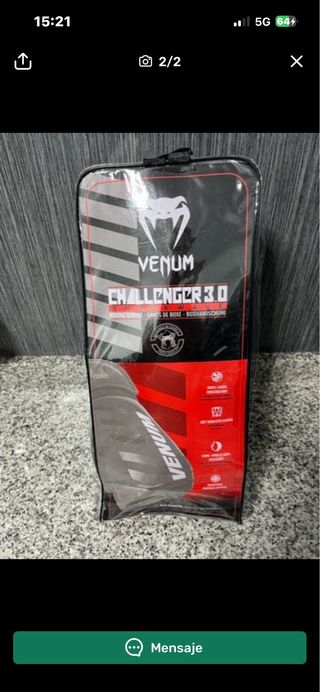 Guantes de Boxeo VENUM Negros