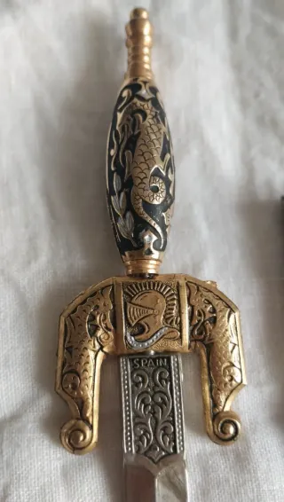 Tagliacarte decorato SPAIN