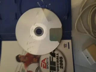 Console PS2 Fat Nera + FIFA 2005