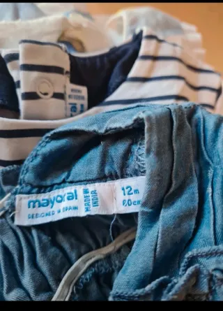 Lote 3 vestidos Mayoral 12-18 meses