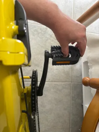 Bicicleta Eléctrica Plegable Amarilla.Nueva.