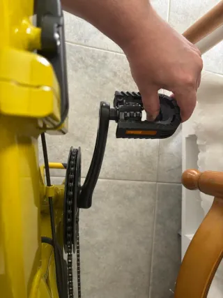 Bicicleta Eléctrica Plegable Amarilla.Nueva.