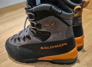 Botas Alpinismo Salomon Gris/Naranja