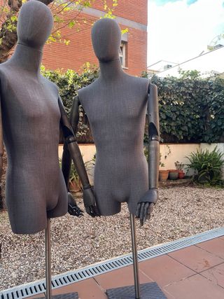 Maniquíes Diseño Gris (3 Unidades)