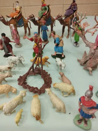 Figuras Belén Reyes Magos y animales