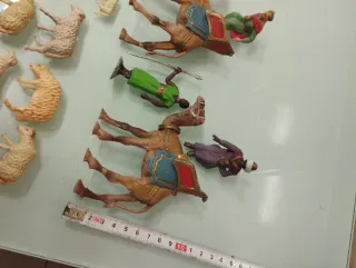 Figuras Belén Reyes Magos y animales