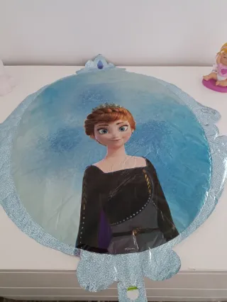 Decoración Fiesta Frozen: Tela, Globos y Más