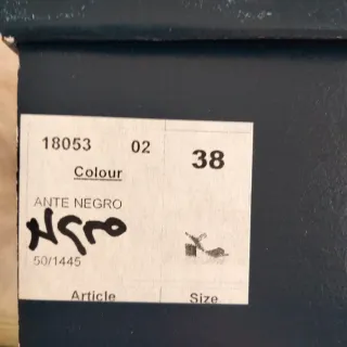 Bailarinas Daniela Shoes Ante Negro T.38