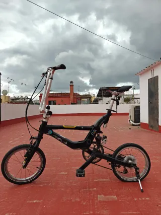 Bicicleta Plegable Flick Negra