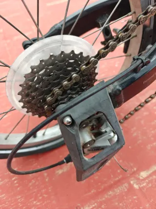 Bicicleta Plegable Flick Negra