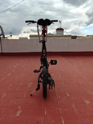 Bicicleta Plegable Flick Negra