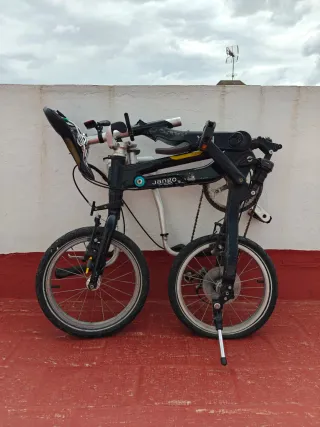 Bicicleta Plegable Flick Negra