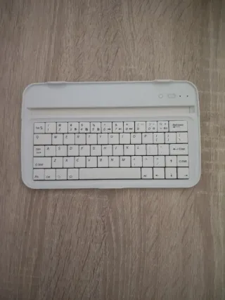 Mini teclado Bluetooth blanco