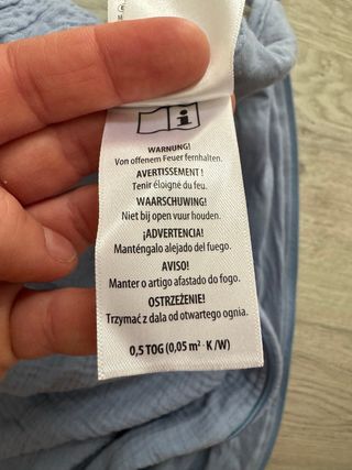 Saco dormir TOG 0.5 azul