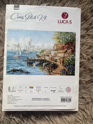 Kit Punto de Cruz Luca-s Mariner's Haven