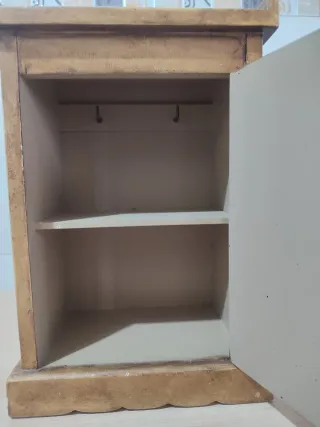 Caja Decorativa Madera y Plástico