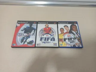 Juegos PS2: FIFA 2001, FIFA 2003, Pro Evolution