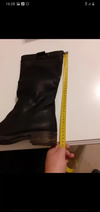 Stivali donna pelle n.40
