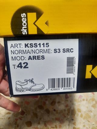 Zapatillas de trabajo hombre