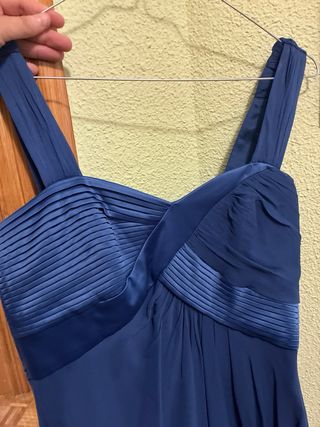 Vestido de fiesta azul