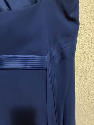 Vestido de fiesta azul