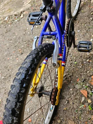 Bicicleta Infantil Conor Rocker Azul/Amarillo