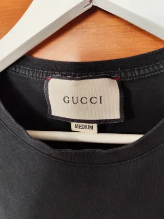 Camiseta Gucci Negra Talla M