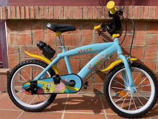 Bicicleta infantil Bob Esponja