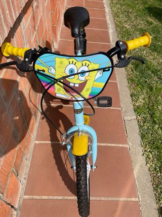 Bicicleta infantil Bob Esponja