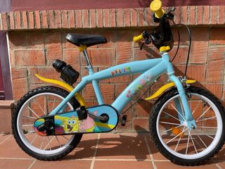 Bicicleta infantil Bob Esponja