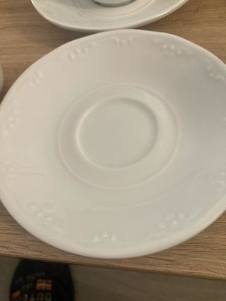 Juego café Bidasoa porcelana 6 servicios + lechera