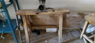 Máquina antigua para hacer chorizo