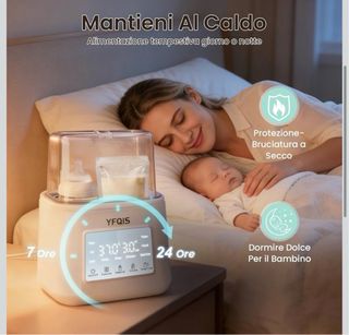 Scaldabiberon e Sterilizzatore YFQIS 8 in 1