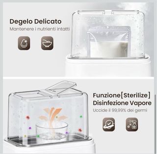 Scaldabiberon e Sterilizzatore YFQIS 8 in 1