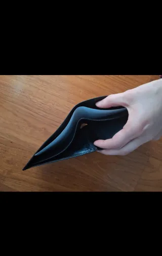 Portafoglio da uomo nero