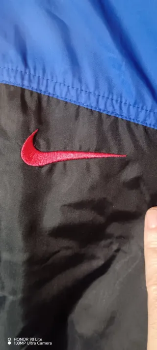 Chaqueta Nike Vintage Azul y Negra