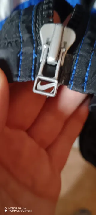 Chaqueta Nike Vintage Azul y Negra