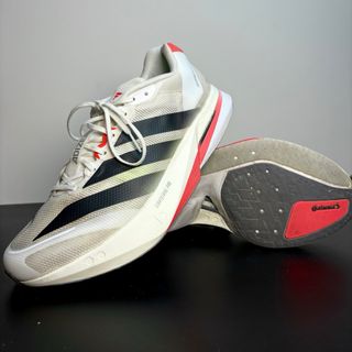 Adidas Adizero Boston 13 Blancas/Rojas Talla 44.5