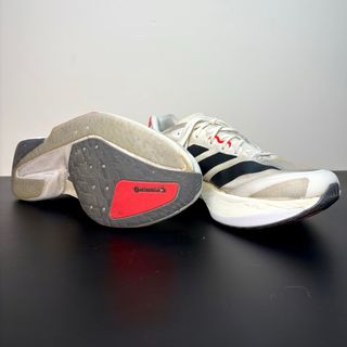 Adidas Adizero Boston 13 Blancas/Rojas Talla 44.5