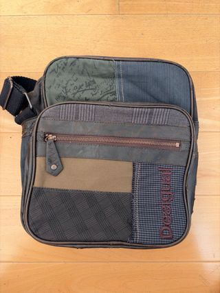 Bolso bandolera Desigual patchwork 30x30cm
