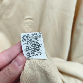 Polo Armata di Mare bege Tamanho XL