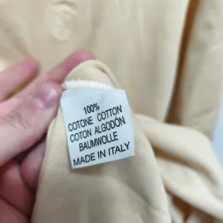 Polo Armata di Mare bege Tamanho XL