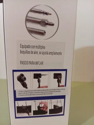 Bomba de pie para bicicleta