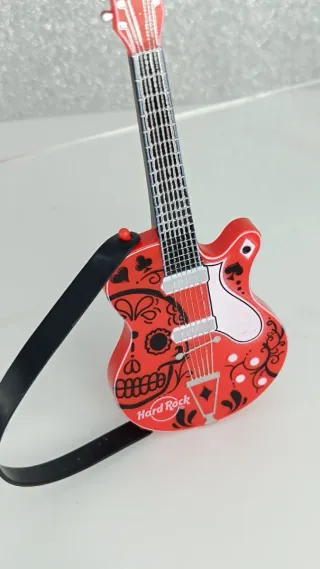 Guitarra Hard Rock para Muñeca Barbie