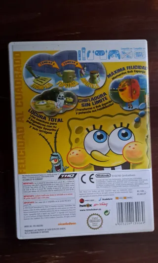 Bob Esponja: Atrapados en el Congelador Wii
