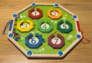 Laberinto magnético de madera Playtive
