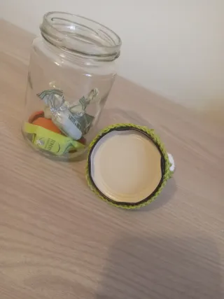 Barattolo Vetro Coniglietto